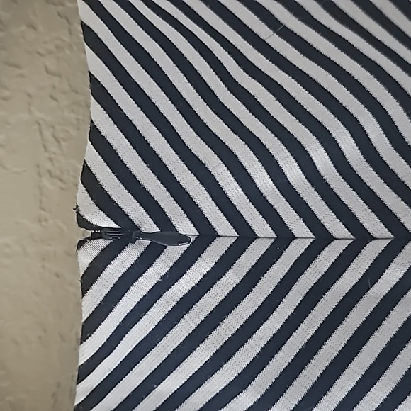 Talbots petites black and white structured dress - Picture 3 of 5